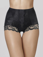 Трусы-утяжки с высокой линией талии (Размер: XL) (Цвет: бежевый)