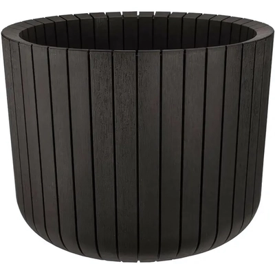 Кашпо ШАТО D380мм H300мм 29л коричневый ротанг