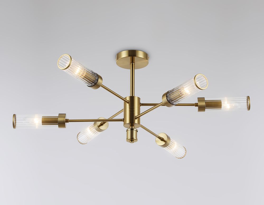 Ambrella Люстра со стеклянными плафонами на штанге Modern LH55161