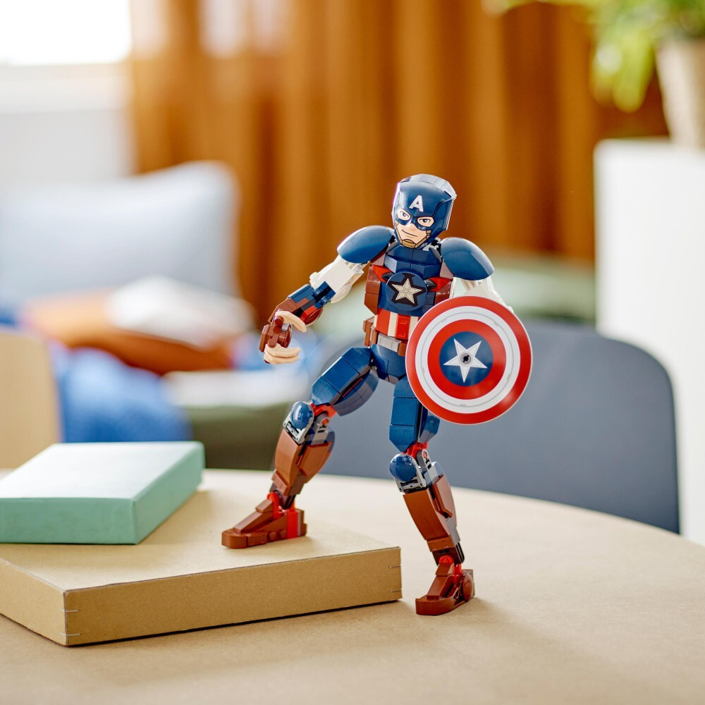 LEGO Marvel — сборная фигурка Капитана Америки 76258