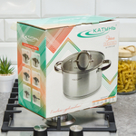 Кастрюля 3,5л нерж Этна