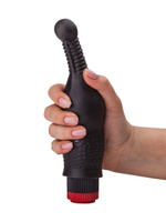 Анальный вибромассажёр с тоненьким стволом - 17 см.