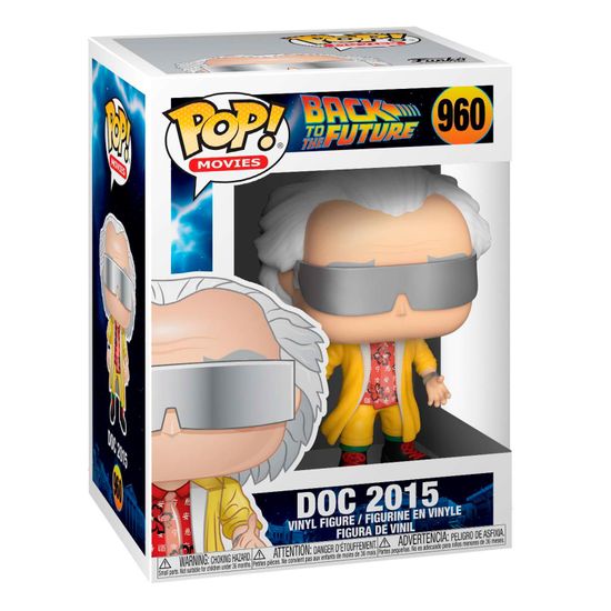 Фигурка Funko POP! Movies BTTF Doc 2015 (960) 46915 / Фигурка Фанко ПОП! по мотивам фильмов "Назад в будущее", Док Браун