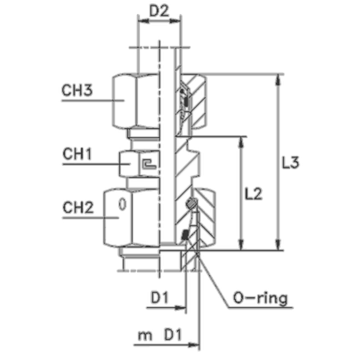 Соединение PNF DS14 42х2 B4 (в сборе)