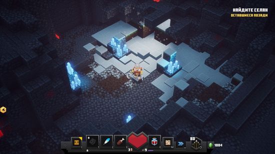 Minecraft Dungeons Hero Edition (Nintendo Switch, Русские субтитры, Б/У)