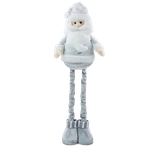 Интерьерная игрушка "Дед Мороз" на телескопических ножках, 35-65 см