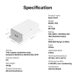 WiFi реле Sonoff BASIC-1GS MATTER