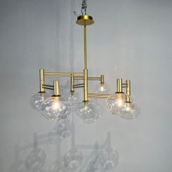 Люстра на штанге TEMPER L7 Gold