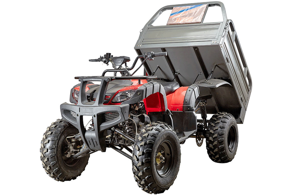 Yacota Slogger 200 10" 2WD грузовой квадроцикл с ативибрационным двигателем 200 куб/см