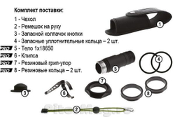 Фонарь Armytek Barracuda Pro v2 XHP35 HI (тёплый свет) 1750 люмен