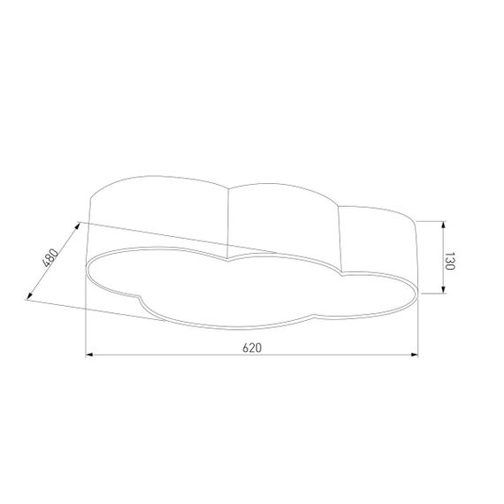 Потолочный светильник TK Lighting 3145 Cloud