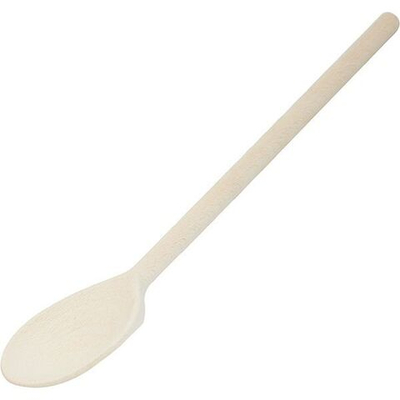 Буковая кухонная ложка - 35 см. (Цвет: бежевый)