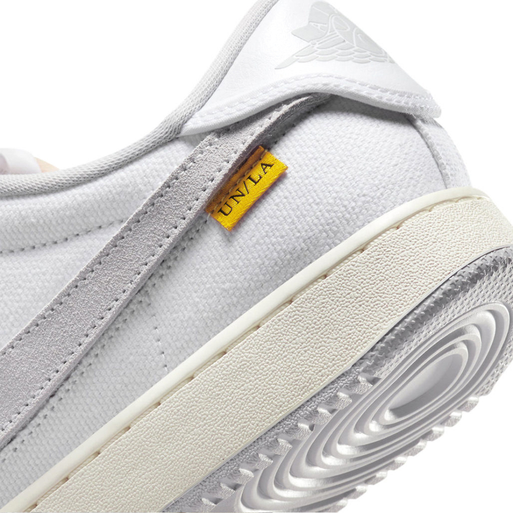 UNION LA x AIR JORDAN 1 KO LOW "WHITE NEUTRAL GREY"