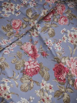 Наволочка комплект 2шт перкаль Сказка "Прохоровская роза" 30х30 см на молнии