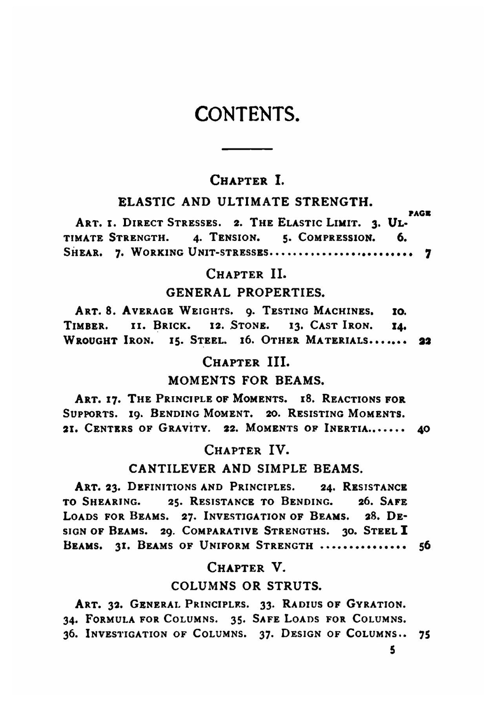 Strength of materials a text-book for secondary technical schools | Merriman Mansfield