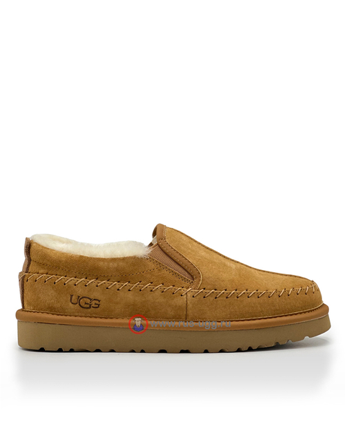 UGG STITCH SLIP on Chestnut
