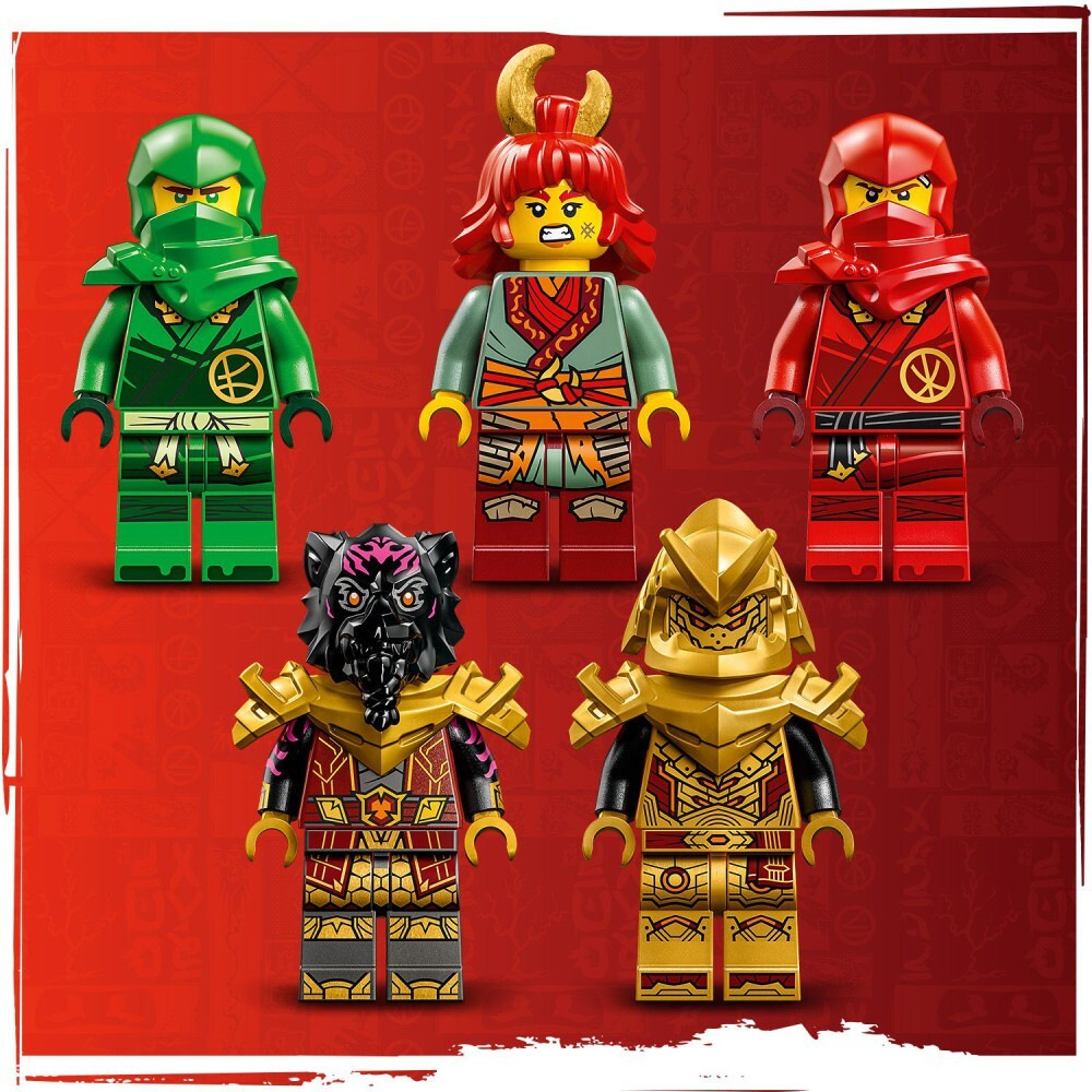 LEGO Ninjago — Лавовый дракон, превращающийся в волну огня 71793
