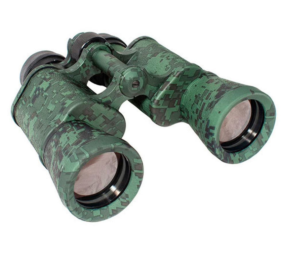 Бинокль Байгыш БПЦ 10х40 камуфляж "Пиксель" - фото 1