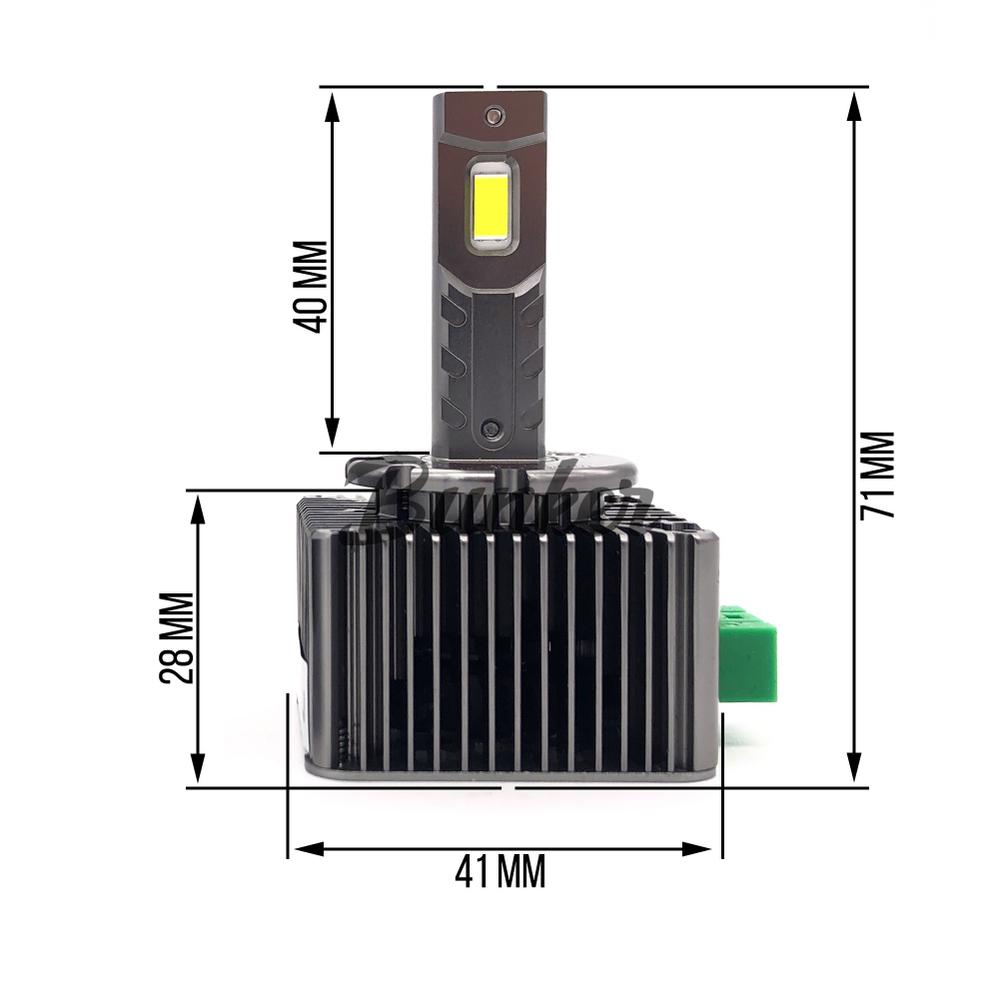 Светодиодные автомобильные LED лампы HID TO LED D3S 6000К 12V