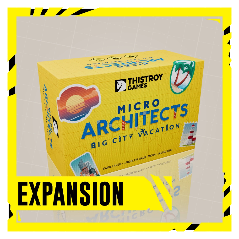 Micro Architects + Big City Vacation - настольная игра