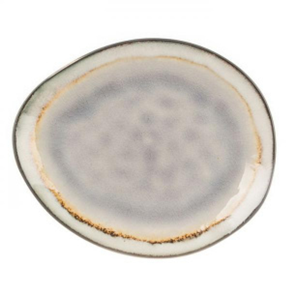 Тарелка Stockholm Purple Spider Silk 20 см "яйцо"