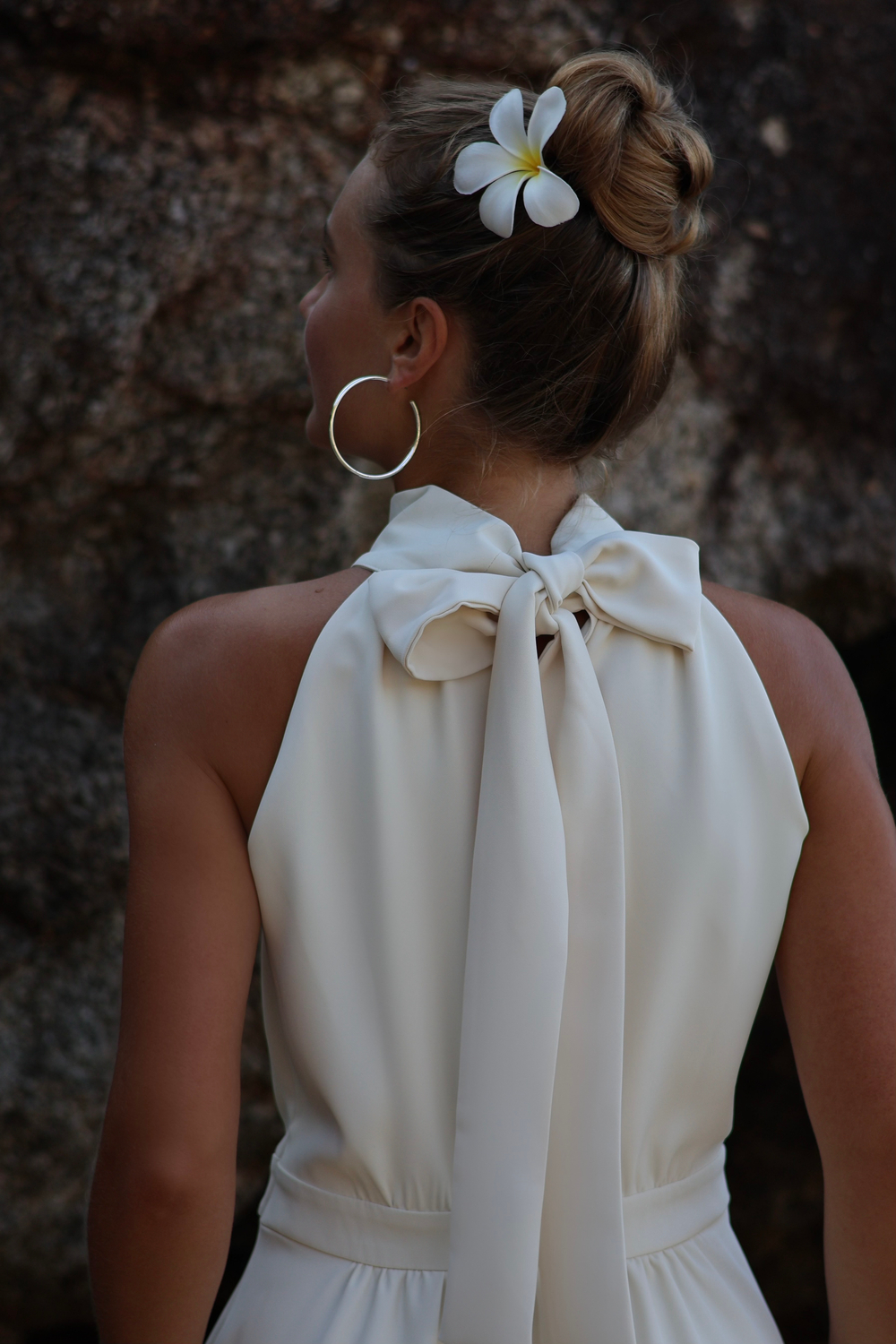 Платье Полли мини молочное