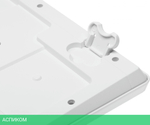 Клавиатура Acer OKW301 белый (ZL.KBDCC.01B)