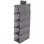 Кофр - органайзер подвесной «ФЛЭТ», цвет темно - серый, 5 отделений, 30*15*70см