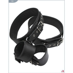 Комплект фиксирующий запястье для БДСМ игр и связывания (Цвет: черный)