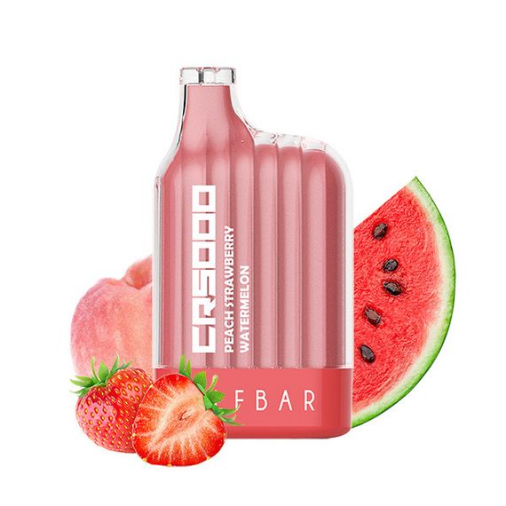 Elf Bar CR5000- Peach Strawberry Watermelon (5% nic)
