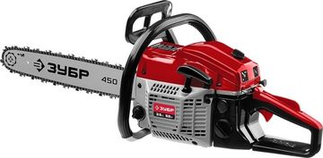 Бензопила ЗУБР ПБЦ-М52-45 , шина 45см
