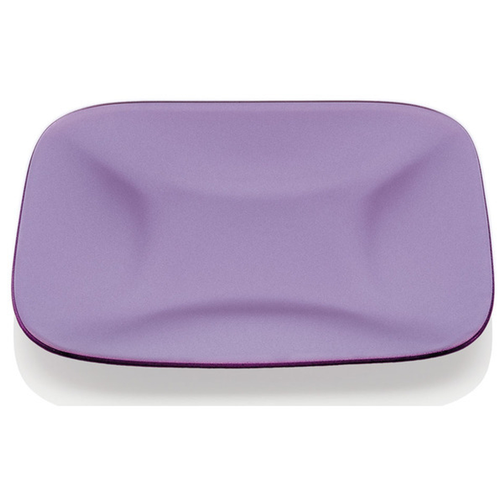 Тарелка подстановочная квадратная IVV Ария 34см сиреневая