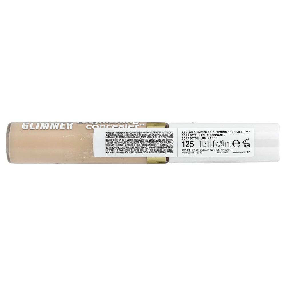 Revlon, Glmer, Brightened Concealer™, консилер, 125 шт., 9 мл (0,3 жидк. унции)