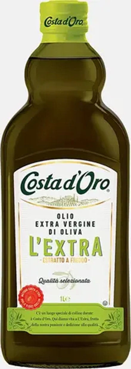 Масло оливковое Costa Doro нерафинированное 1л