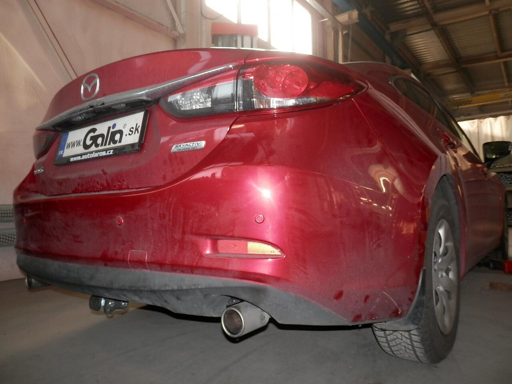 Фаркоп оцинкованный Galia M140C для MAZDA 6 2012-(паспорт и сертификат в комплекте)(без электрики)