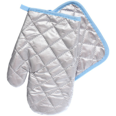 Прихватка в наборе с варежкой «Зимушка», 17,5*17,5 см и 26*17 см