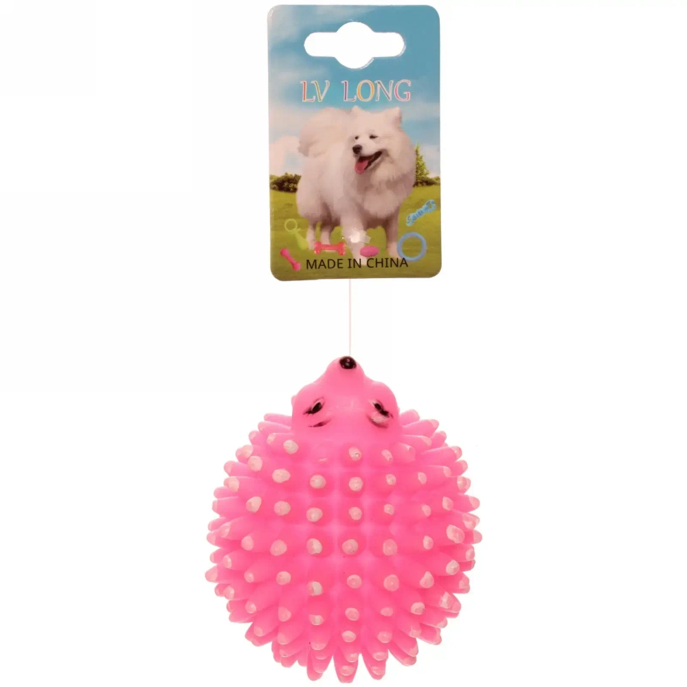 Игрушка для собаки «Ёжик» 6см с пищалкой SC-126 Ultramarine