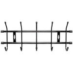 Вешалка настенная 5 крючков, 484, Черный, ВН5