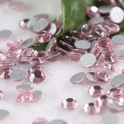 Стразы ALLURE Арт.05SS8 Упак.50 шт розовое стекло