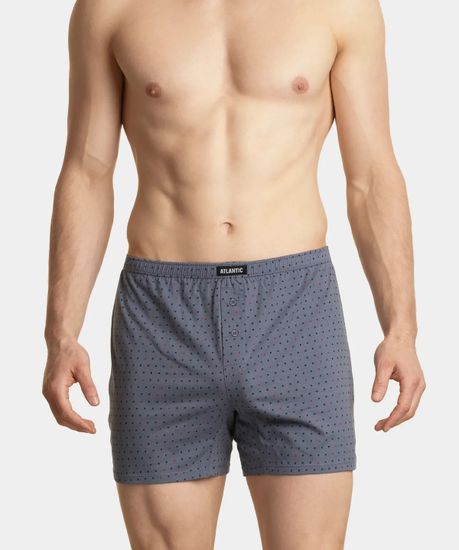 Трусы (2 шт) мужские семейные Atlantic 2MBX-013/09,темно-синие + серые