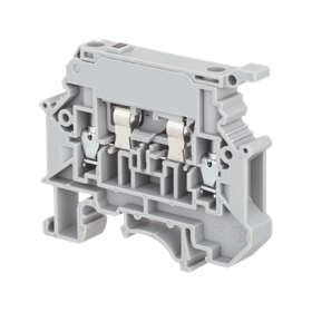 Клемма винтовая с держателем предохранителя, 4 мм2,с индикацией 24В, серая, MTU-4F24 арт.69602