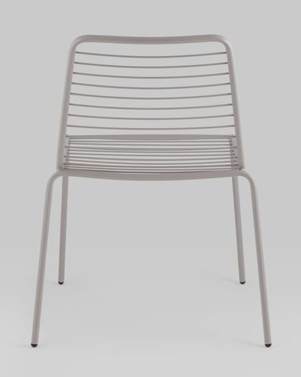 Стул Дели металл серый