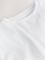 Футболка с кружевом для девочки Next E45-366, Белый