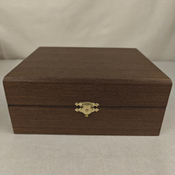 Набор бокалов для коньяка "Узорный" №5 (Златоуст) в подарочном футляре