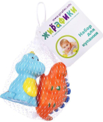 Набор игрушек для купания "Динозаврики" (Жирафики)