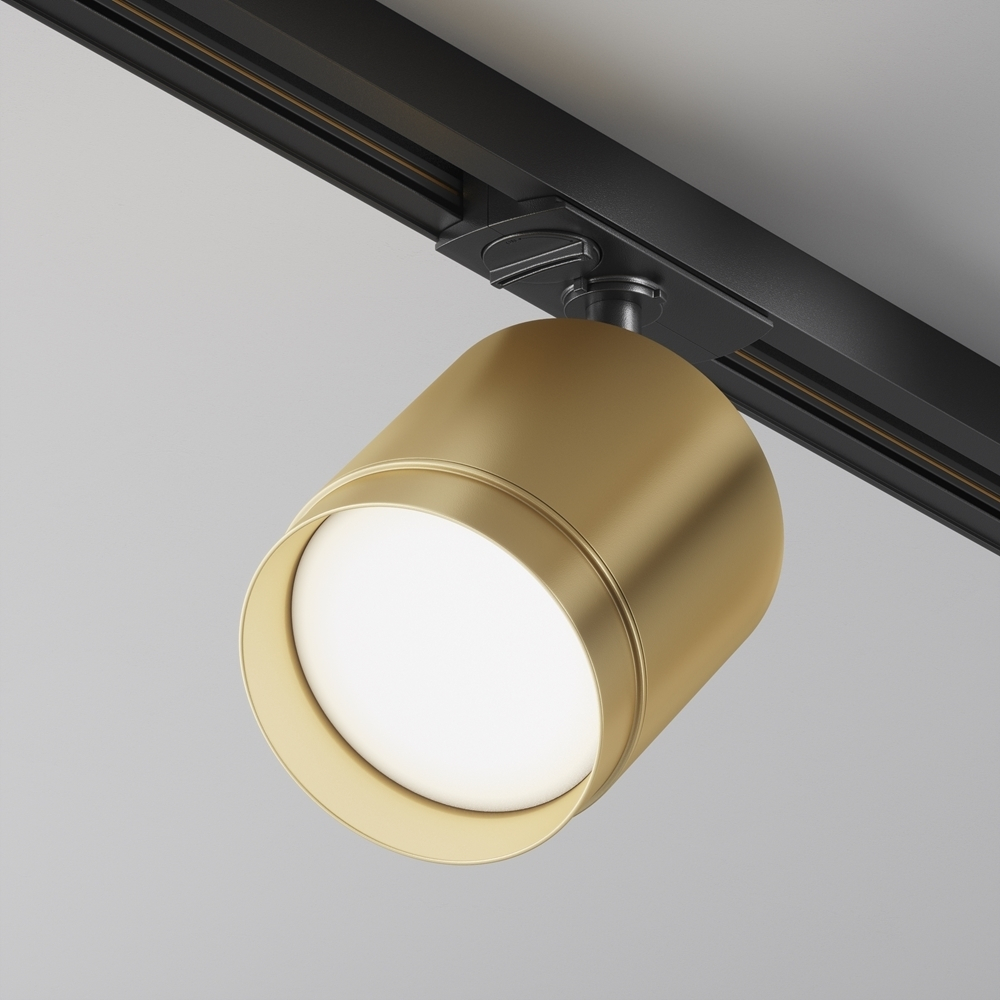 Трековые светильники однофазные Polar Unity золото GX53 15Вт ip20