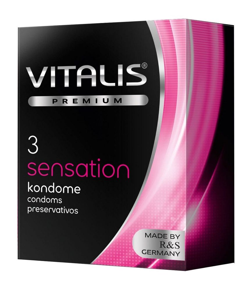 Презервативы VITALIS PREMIUM sensation с пупырышками и кольцами Презервативы VITALIS PREMIUM sensation с пупырышками и кольцами
