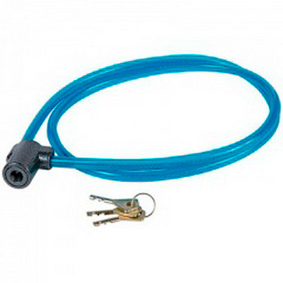 Замок навесной Чебоксары ВС 2-  6А-02 (15) трос 120см