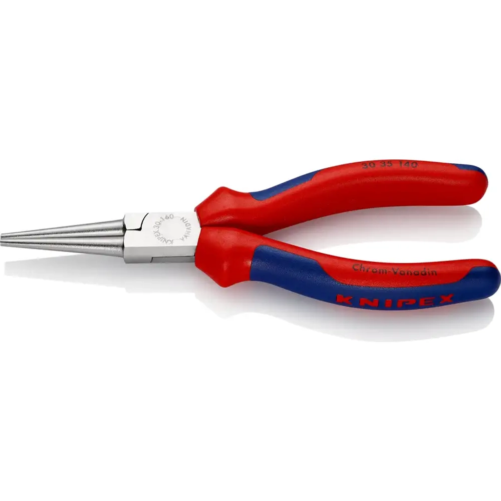 Длинногубцы хромированные 140 мм Knipex 30 35 140
