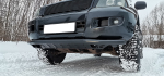 Бампер силовой передний Toyota Land Cruiser Prado 120 c защитой радиатора РИФ